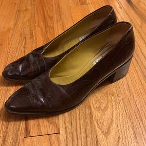 Classic Joan & David Too Brown pumps- 7 1/2
